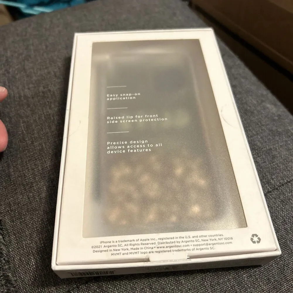 MVMT GLITZ Case iPhone‎ 12 Pro Protective Snap On 6.1